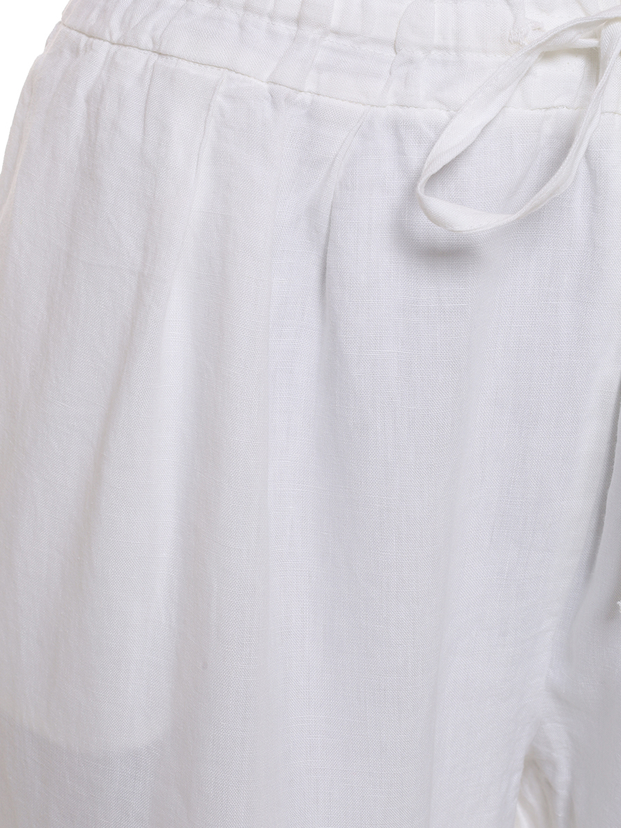 Брюки льняные