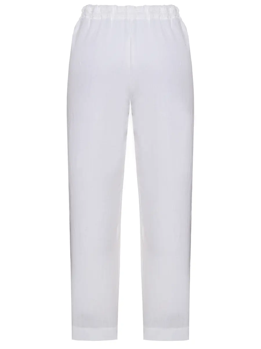 Брюки льняные