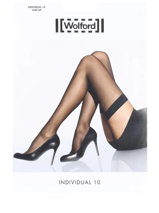 Чулки капроновые Individual 10 WOLFORD