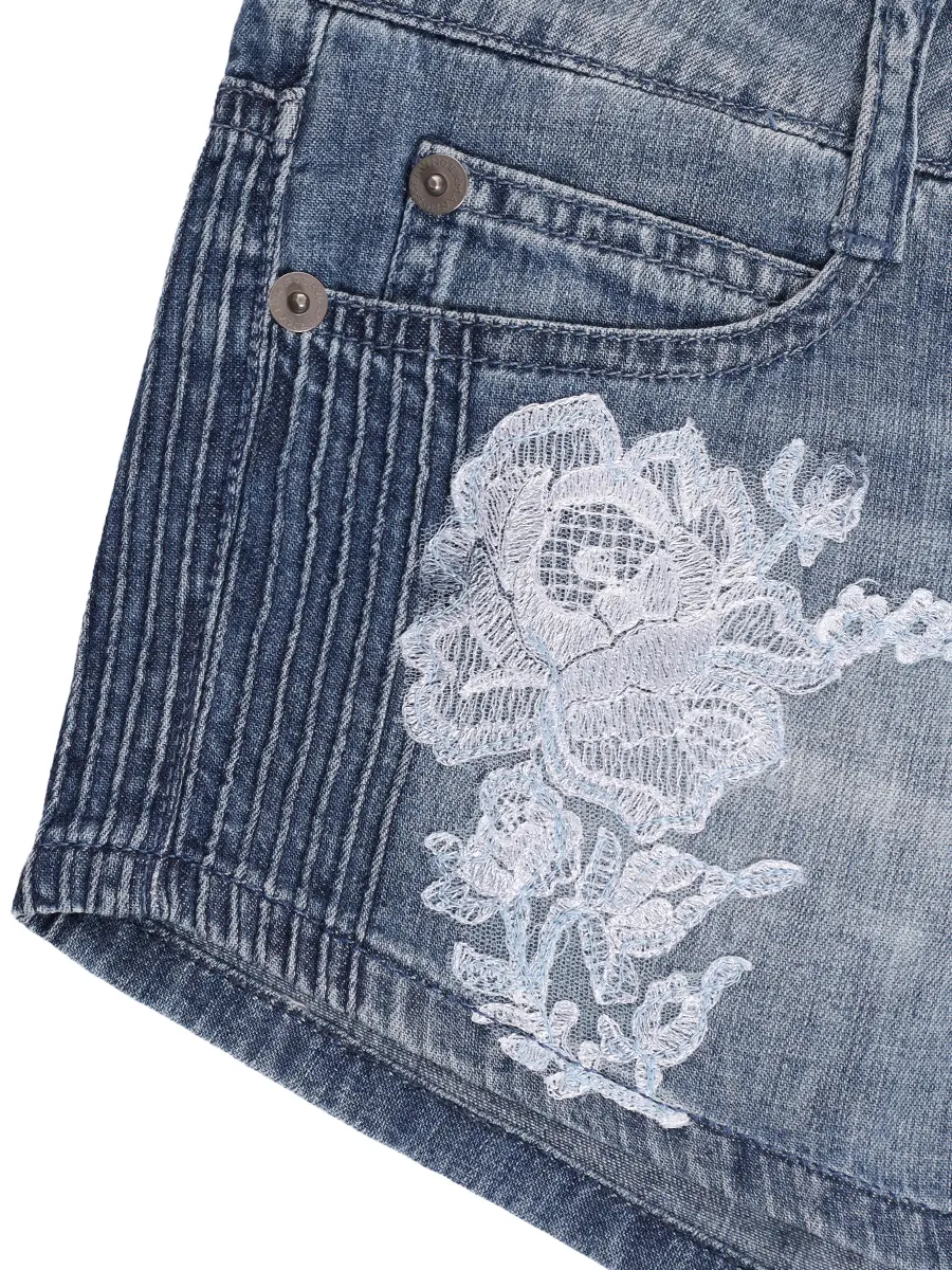 Шорты джинсовые