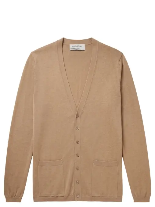 Кардиган однотонный SAINT LAURENT