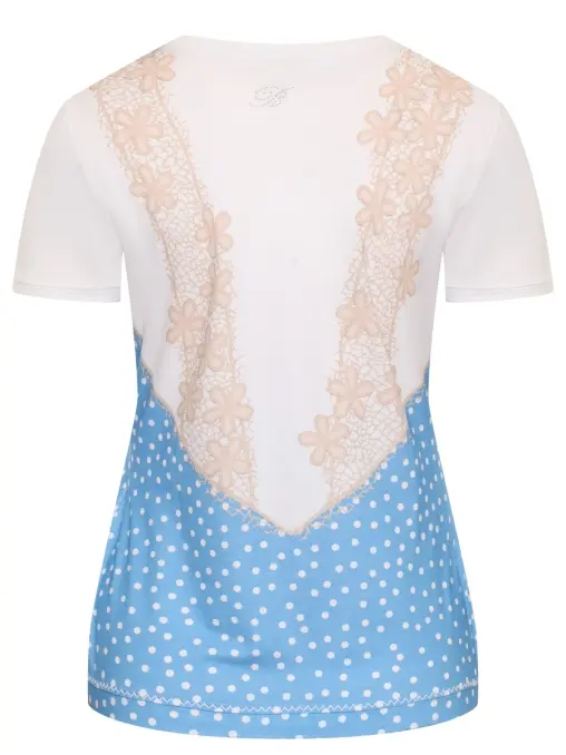 Футболка хлопковая BLUMARINE