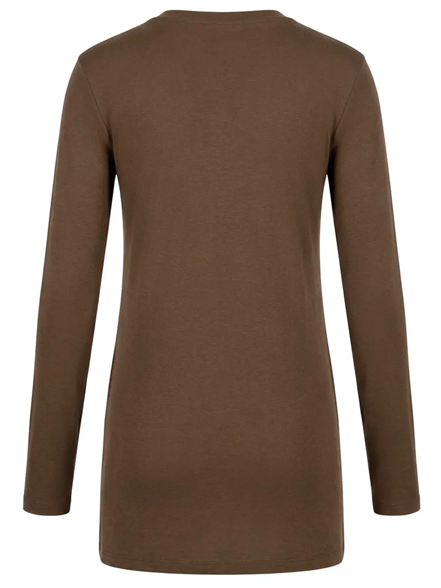 Лонгслив хлопковый