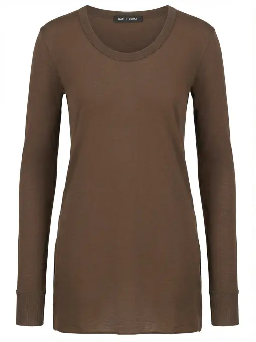 Лонгслив хлопковый DAMIR DOMA