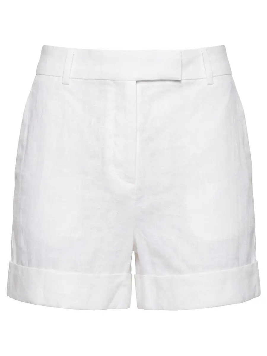 Шорты льняные