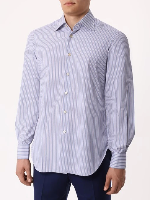 Рубашка Regular Fit хлопковая KITON