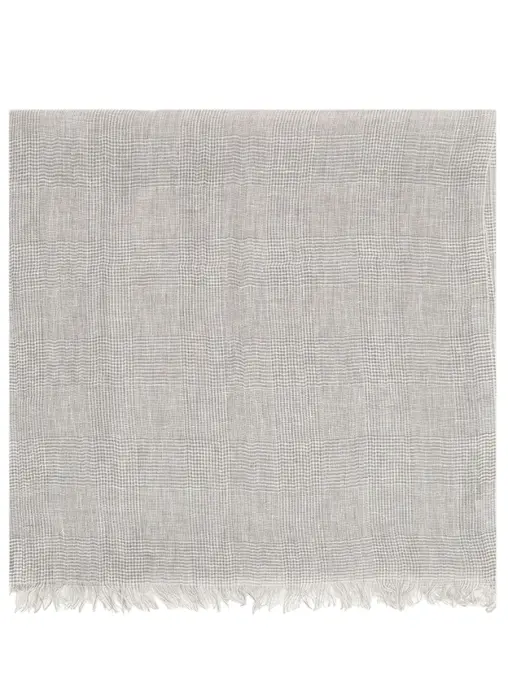 Шарф льняной BRUNELLO CUCINELLI