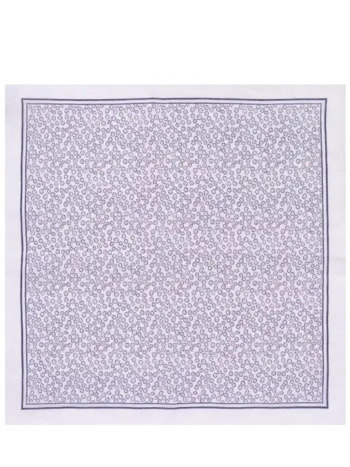 Платок из хлопка и шелка BOSS