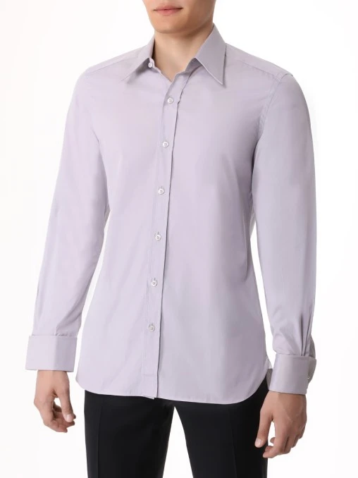 Рубашка Slim Fit хлопковая TOM FORD
