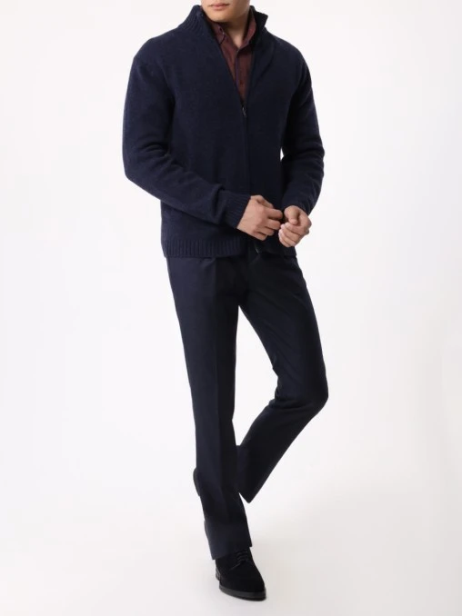 Рубашка Slim Fit хлопковая ZILLI