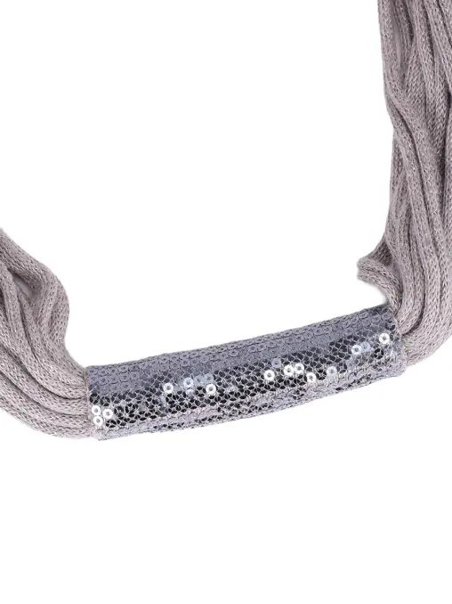 Колье изо льна и вискозы ARMANI COLLEZIONI