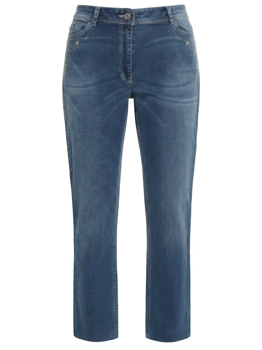 Джинсы хлопковые