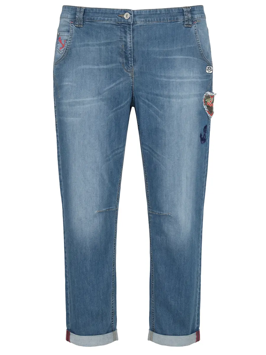 Джинсы хлопковые