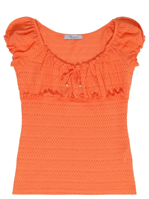 Топ хлопковый BLUMARINE