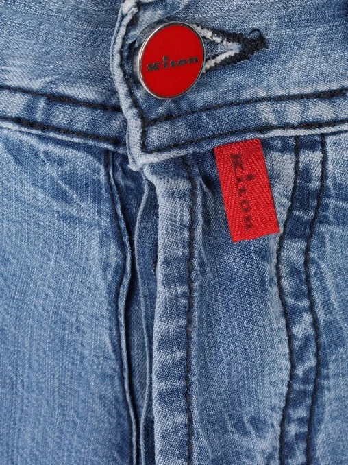 Джинсы хлопковые KITON