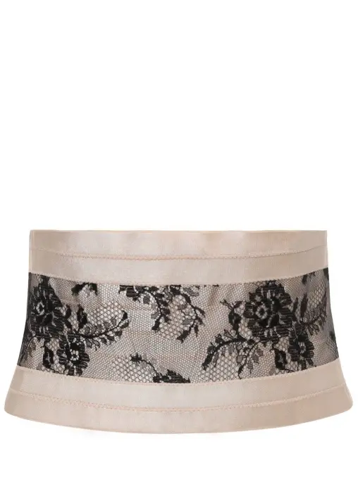 Пояс корсетный с кружевом ALESSANDRO DELL`ACQUA