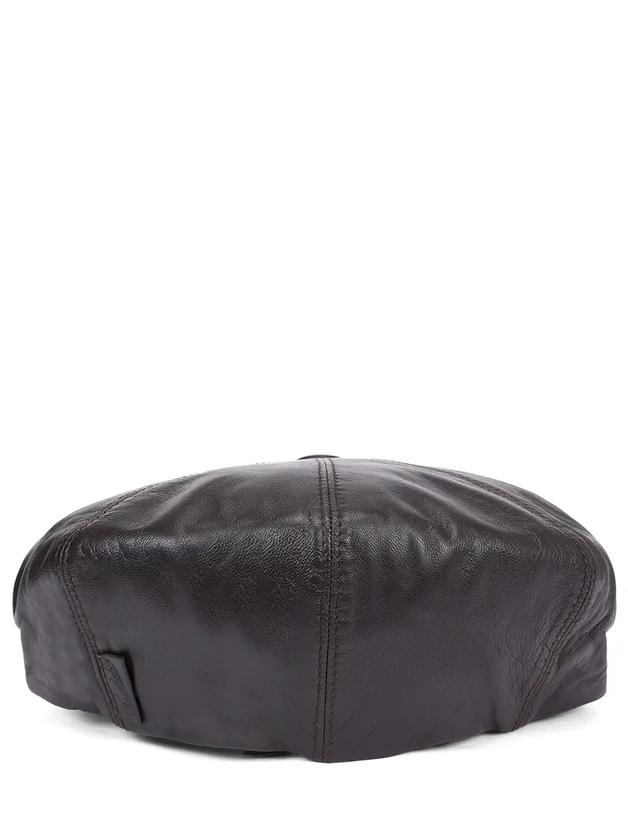Кепка кожаная