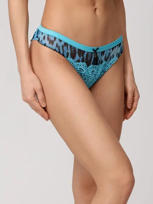 Трусы-танга с принтом ROBERTO CAVALLI