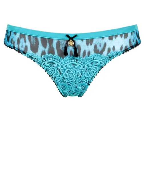 Трусы-танга с принтом ROBERTO CAVALLI