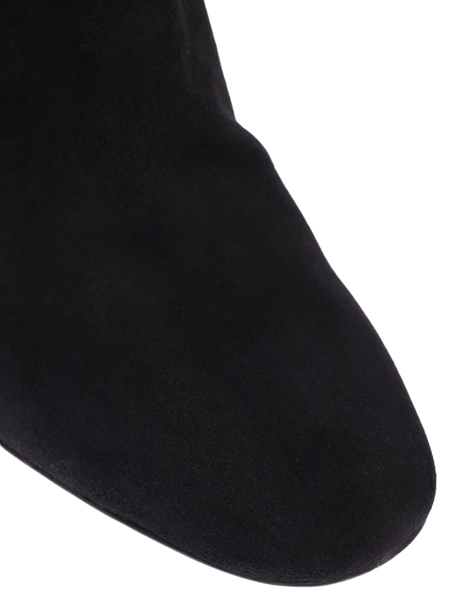 Сапоги замшевые