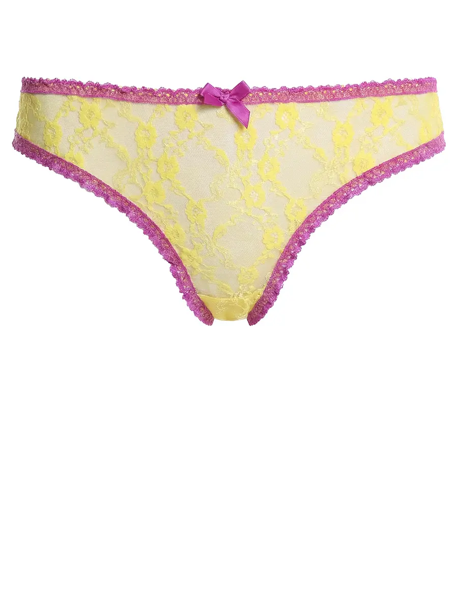 Трусы-слип кружевные