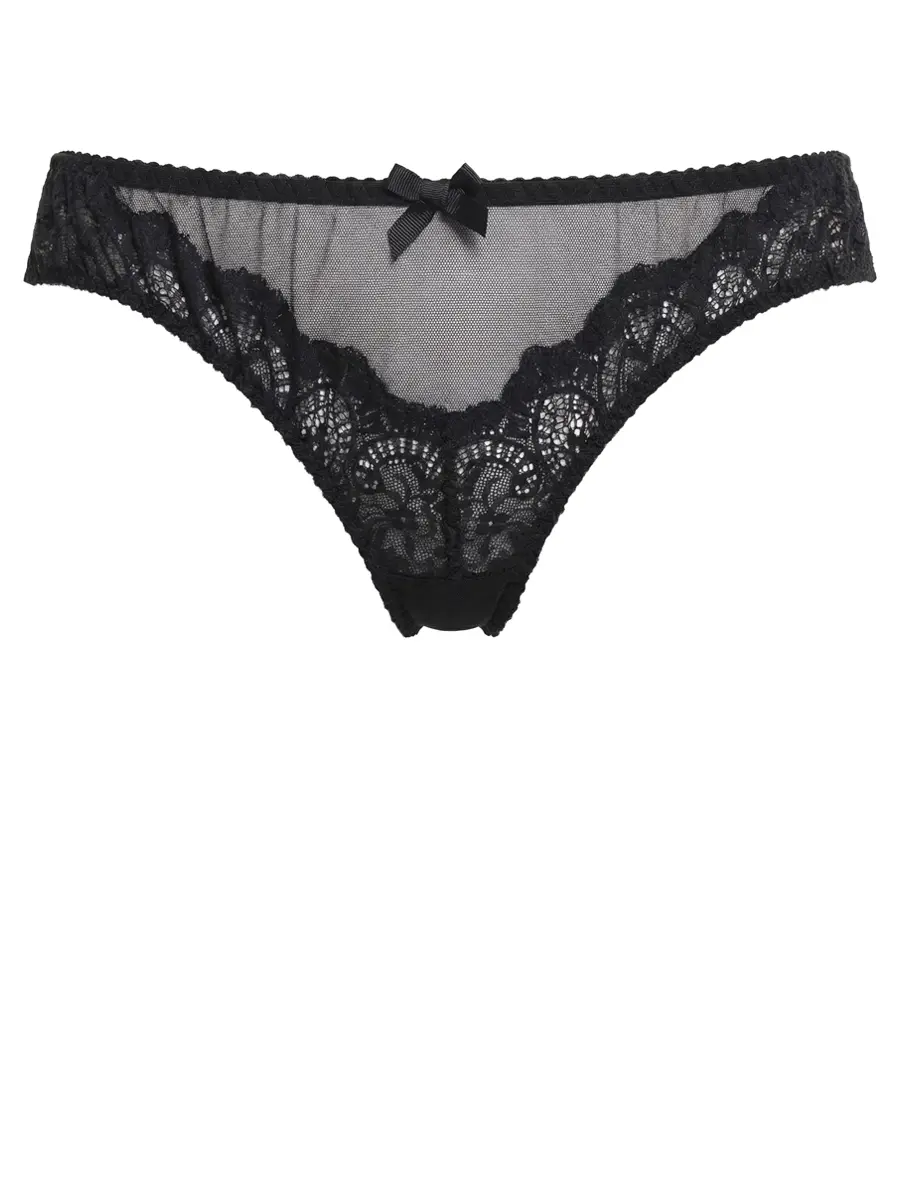 Трусы-слип с кружевом