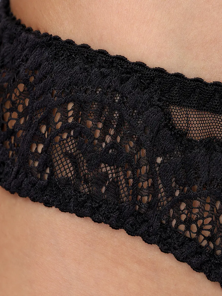 Трусы-слип с кружевом