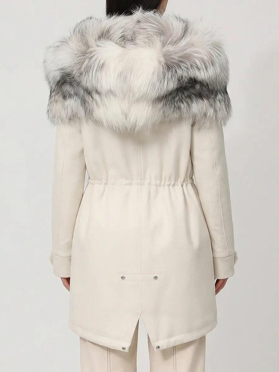 Парка с мехом лисы