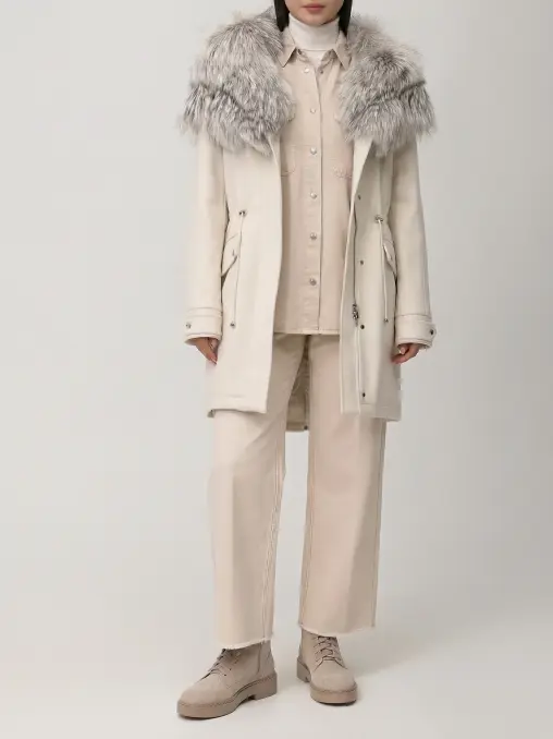 Парка с мехом лисы RINDI