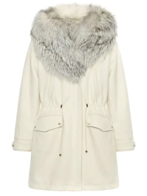 Парка с мехом лисы RINDI