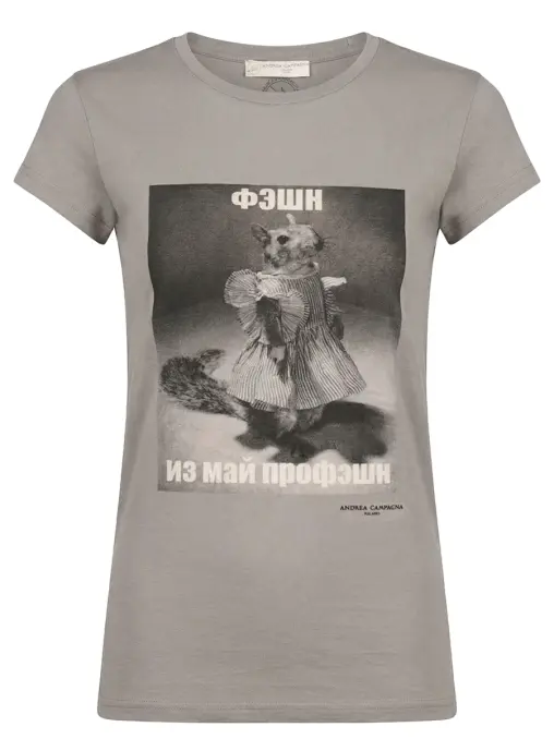 Футболка хлопковая ANDREA CAMPAGNA