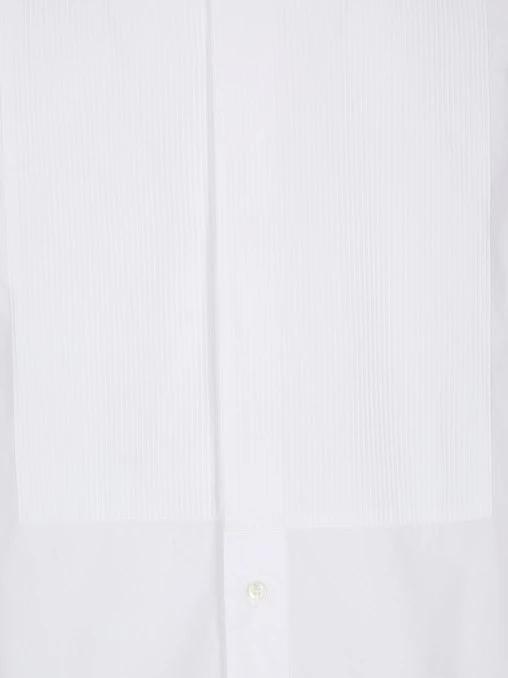 Рубашка Slim Fit хлопковая под смокинг ZILLI