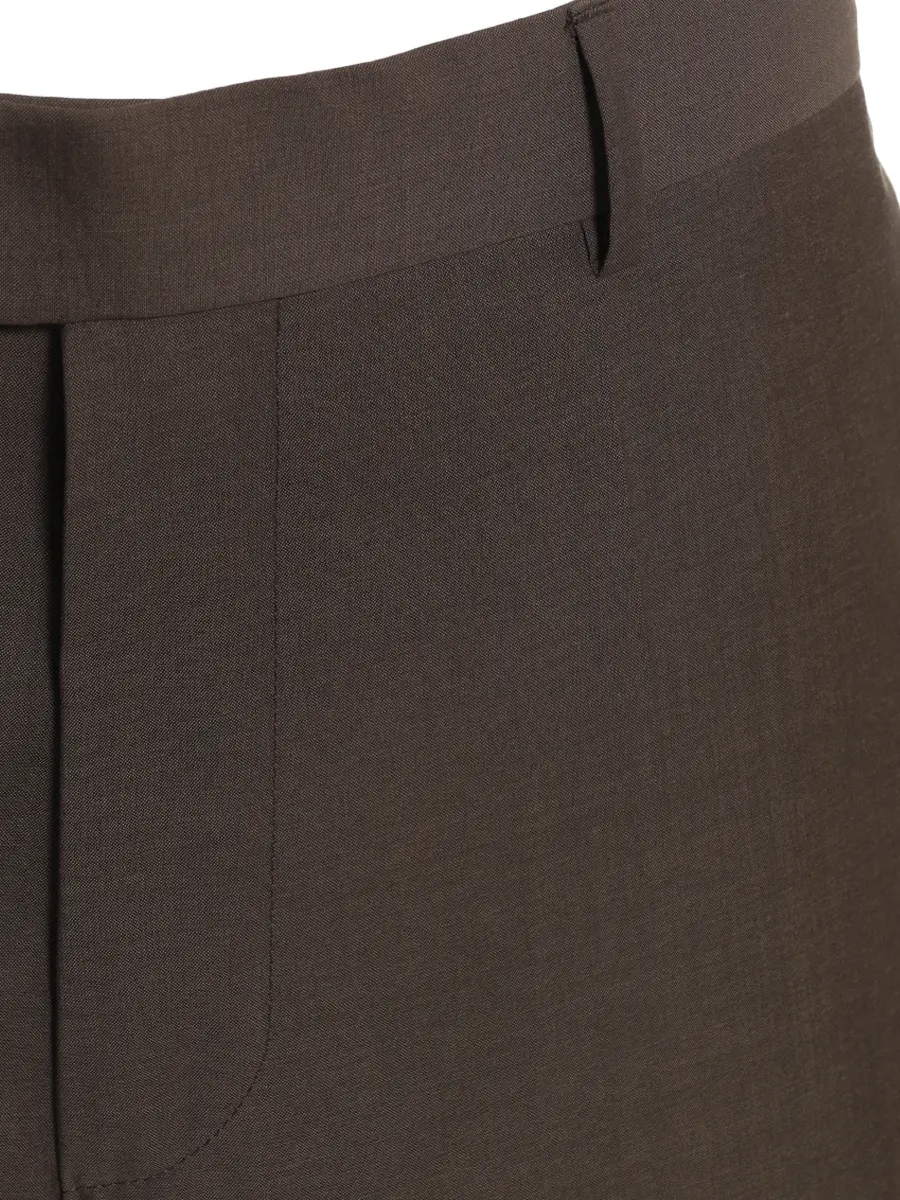 Брюки шерстяные