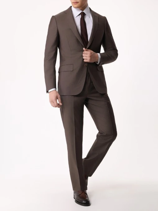 Рубашка Slim Fit хлопковая BRIONI