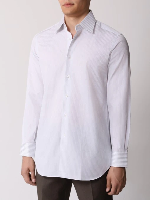 Рубашка Slim Fit хлопковая BRIONI