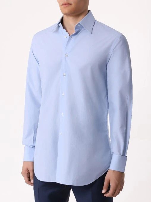 Рубашка Slim Fit хлопковая BRIONI