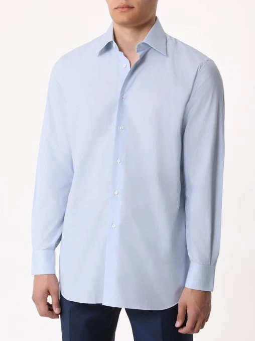 Рубашка Slim Fit хлопковая BRIONI