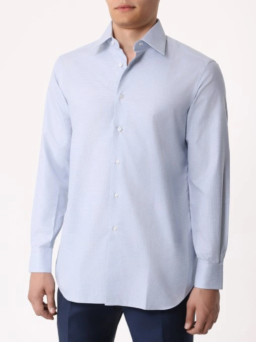 Рубашка Slim Fit хлопковая BRIONI