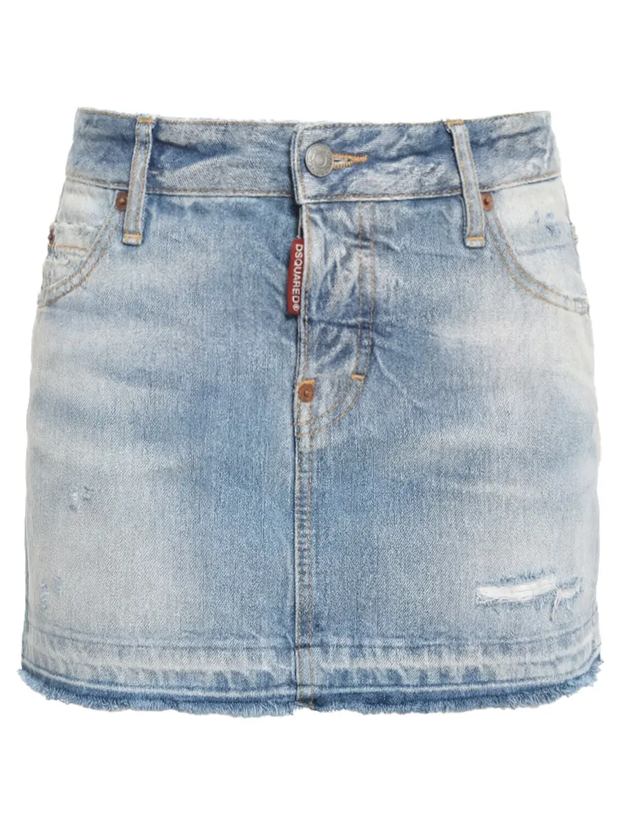 Юбка джинсовая