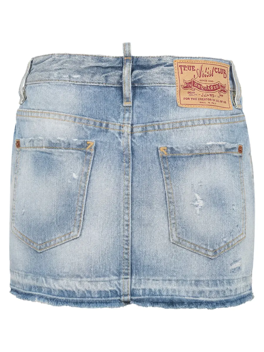 Юбка джинсовая