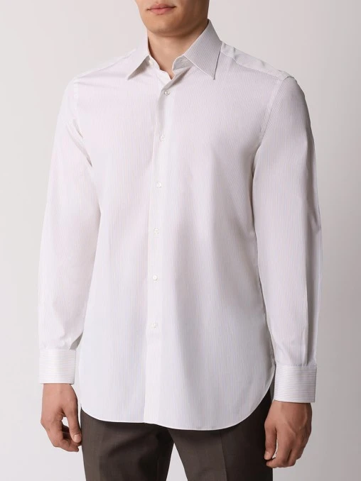 Рубашка Slim Fit хлопковая BRIONI