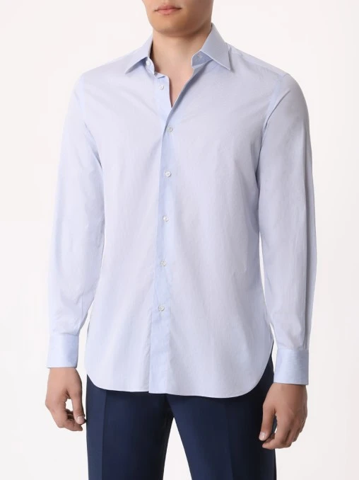 Рубашка Slim Fit хлопковая BRIONI