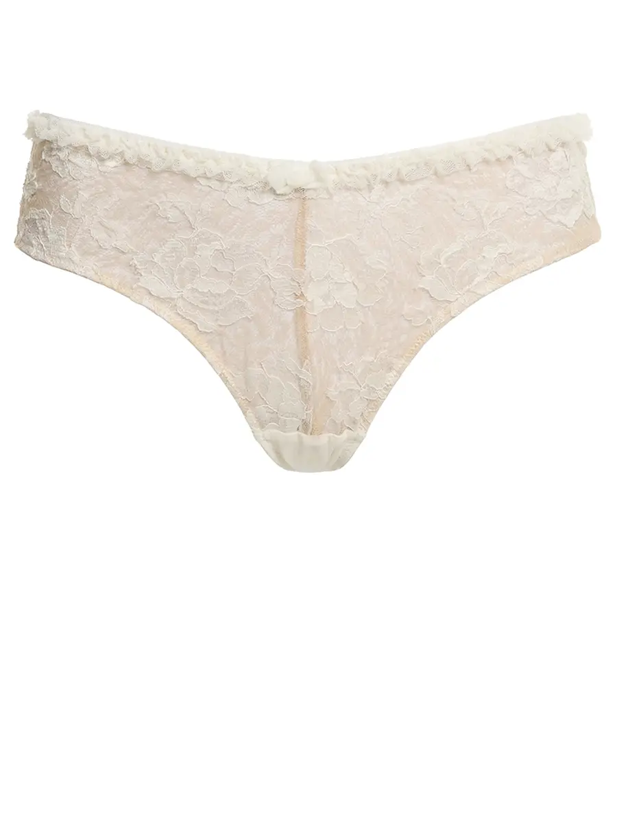 Трусы-брифы кружевные