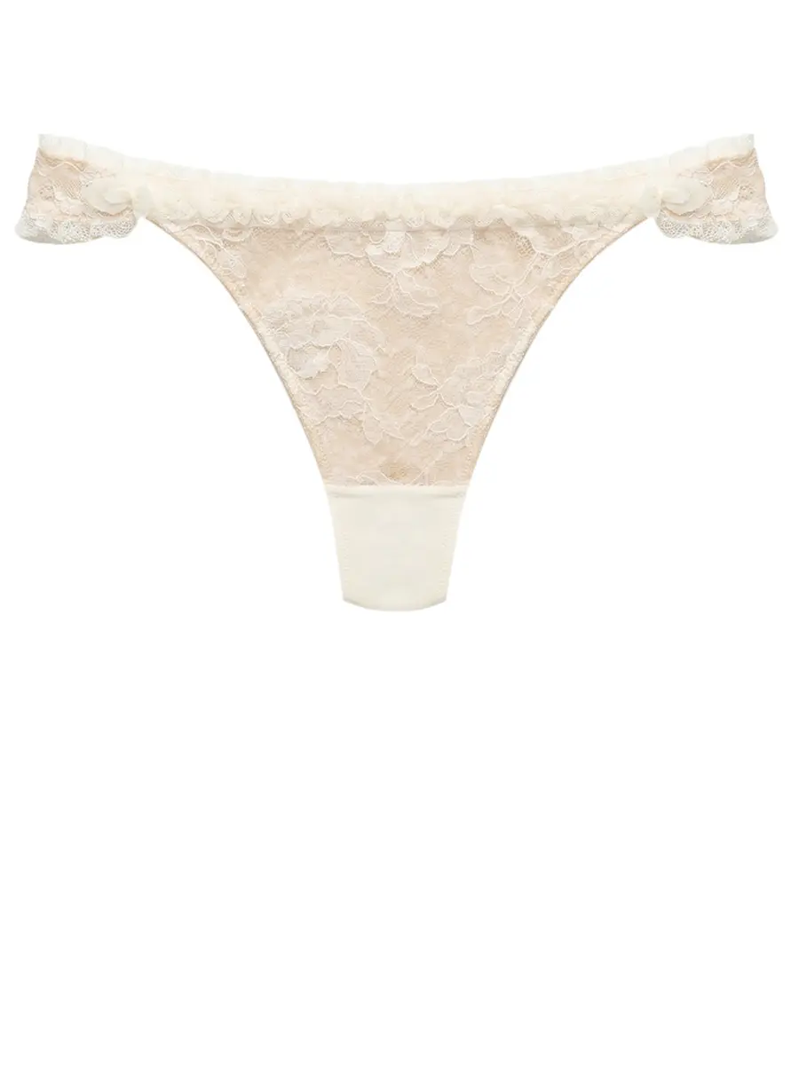 Трусы-танга кружевные