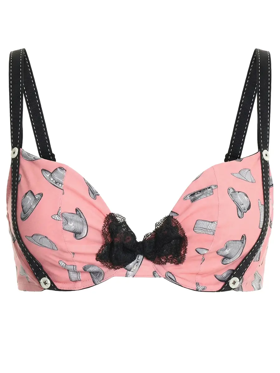Бюстгальтер с принтом