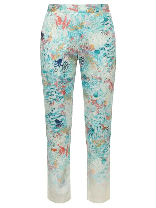 Брюки с принтом TSUMORI CHISATO
