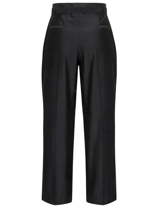 Брюки из хлопка и шелка AQUILANO RIMONDI