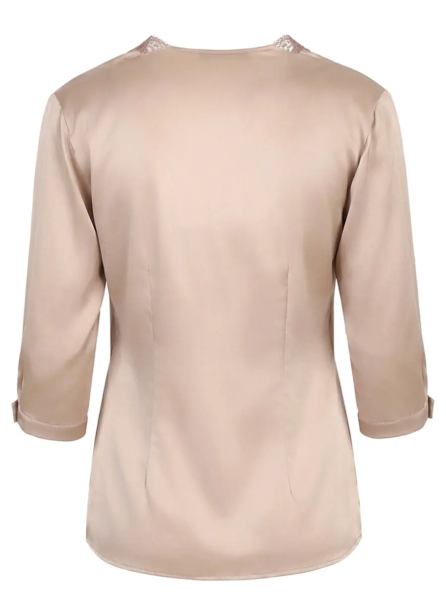 Блуза шелковая