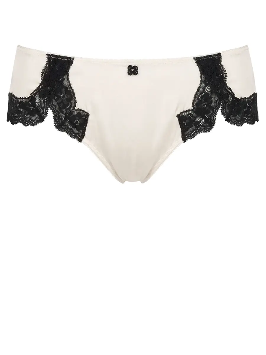 Трусы-стринг шелковые