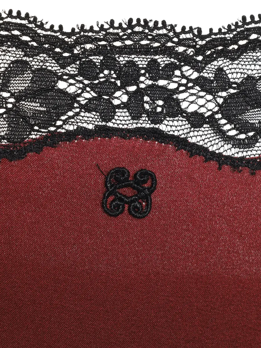 Трусы-стринг шелковые